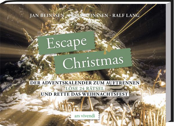 Image of Escape Christmas: Der Adventskalender zum Auftrennen - Löse 24 Rätsel und rette das Weihnachtsfest
