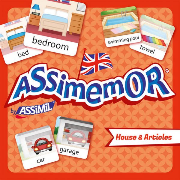 Image of Assimemor, House & Articles (Kinderspiel): Das kinderleichte Englisch-Gedächtnisspiel von ASSiMiL