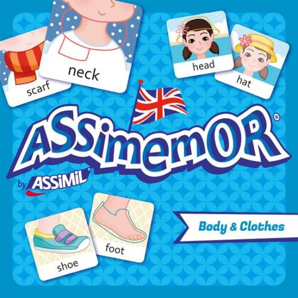 Image of Assimemor, Body & Clothes (Kinderspiel): Das kinderleichte Englisch-Gedächtnisspiel