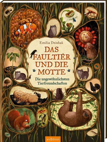 Image of Das Faultier und die Motte: Die ungewöhnlichsten Tierfreundschaften