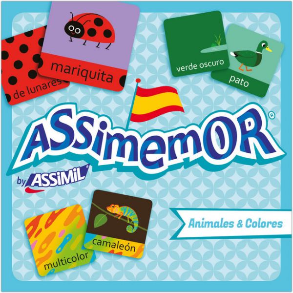 Image of Assimemor, Animales & Colores - Tiere & Farben (Kinderspiel): Das kinderleichte Spanisch-Gedächtniss
