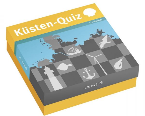 Image of Das Küsten-Quiz (Spiel): 66 Fragen rund um das Küstengebiet Deutschlands