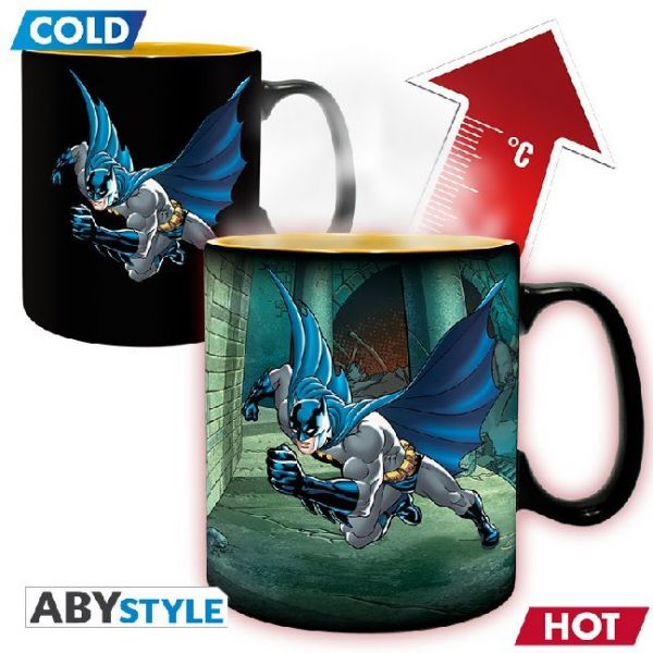Image of ABYstyle - DC Comics Batman & Joker Thermoeffekt Tasse