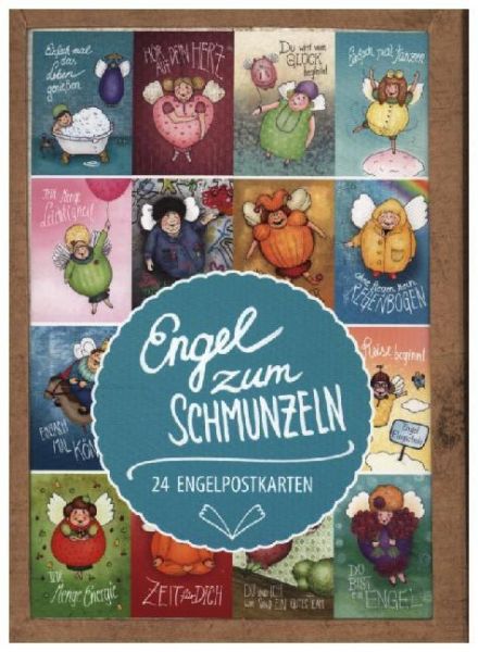 Image of Engel zum Schmunzeln: 24 Engelpostkarten