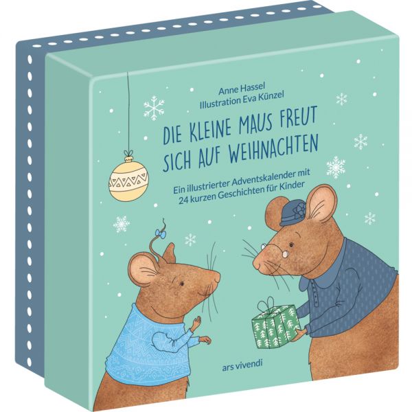 Image of Die kleine Maus freut sich auf Weihnachten (Neuausgabe): Kinder-Adventskalender mit 24 kurzen Geschi