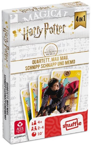 Image of Harry Potter - Quartett 4 in 1 (Spiel)