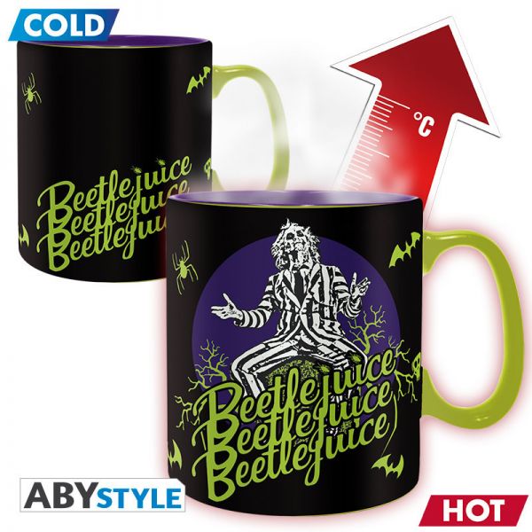 Image of ABYstyle - Beetlejuice Thermoeffekt Tasse