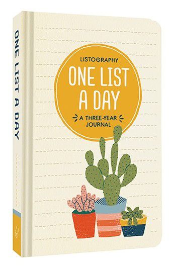 Image of Listography: One List a Day: A Three-Year Journal