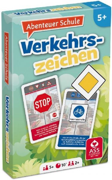 Image of Abenteuer Schule - Verkehrszeichen (Kartenspiel)